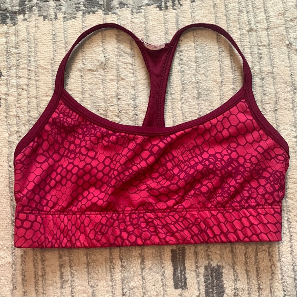 Reversible C9 by Champion Sports Bra Pink Hexagon